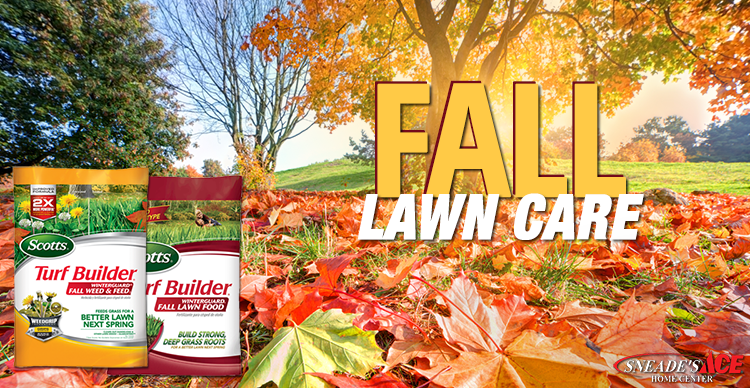 The Importance of Fall Lawn Care - Sneade's Ace Home Centers