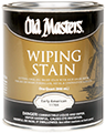 old masters wiping stain