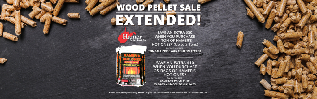 wood pellet promotion extended slide