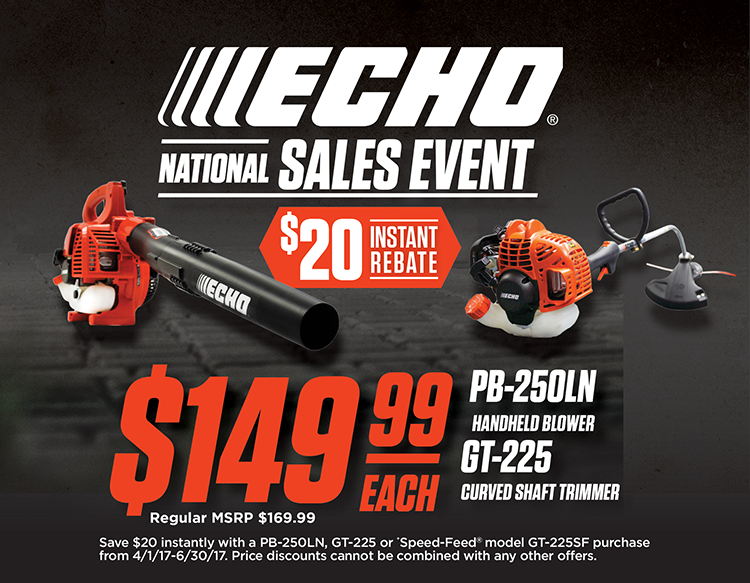 echo national event sale featured Image 1 Sneade's Ace Home Centers