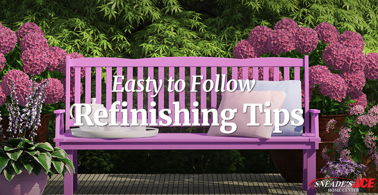 easy to follow furniture refinishing tips summer featured image
