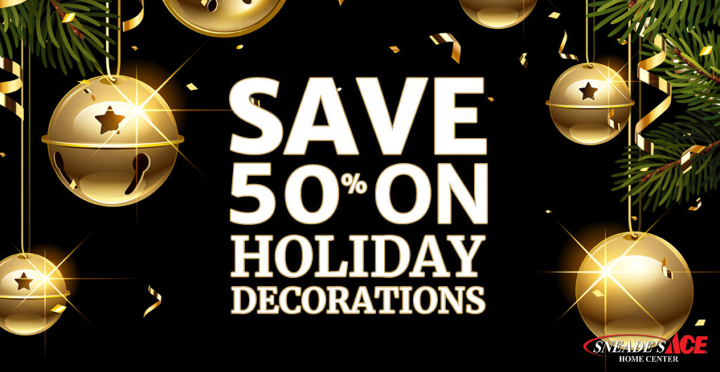 50 off christmas decoration facebook