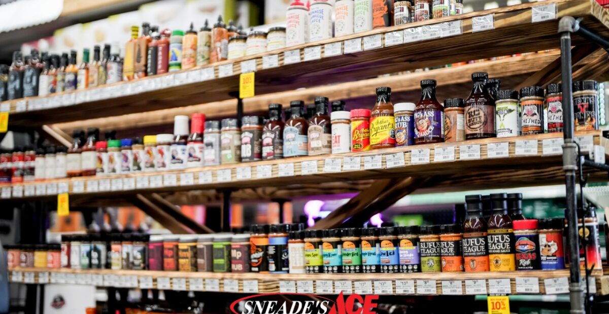 Experience Bold Flavors with Sneade's Ace Home Center's BBQ Sauces and Rubs