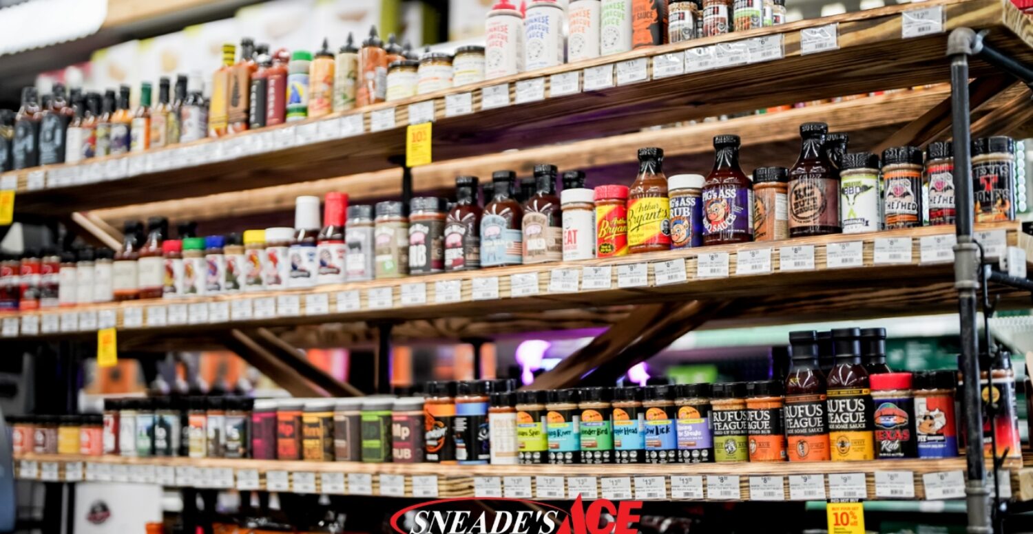 Experience Bold Flavors with Sneade's Ace Home Center's BBQ Sauces and Rubs