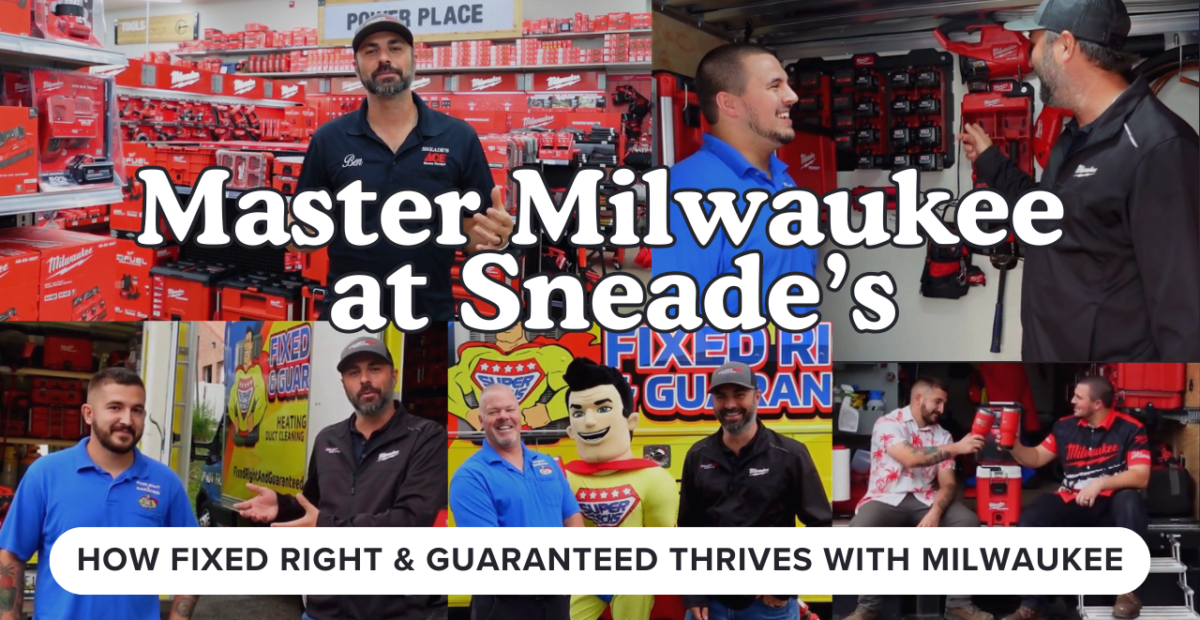 Master Milwaukee at Sneade’s: How Fixed Right & Guaranteed Thrives with Milwaukee 